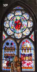 Cathédrale Notre-Dame de l'Assomption - vierge (calcaire polychrome, XIXe s.)