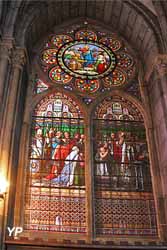 Cathédrale Notre-Dame de l'Assomption - vierge (calcaire polychrome, XIXe s.)