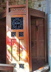 Église Sainte-Radegonde - confessionnal