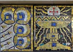 Église Sainte-Radegonde - mosaïque autel