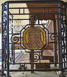 Église Sainte-Radegonde - grille forgée