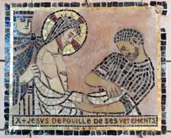 Église Sainte-Radegonde - Chemin de croix - station X