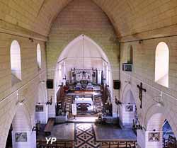 Église Sainte-Radegonde - nef