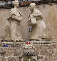 Le coin des Clampes (sculpteur Pierre Digan)