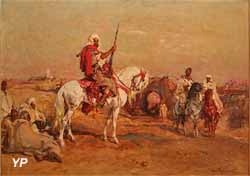 La soir aux portes de Meknès (Henri Emilien Rousseau)