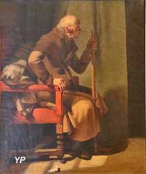 Vieillard assis (Martin Drolling)