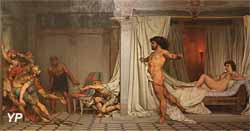 Samson rompant ses liens (Léon Glaize)