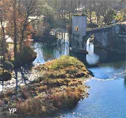 Gave d'Oloron et pont de la Légende