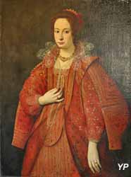 Portrait de femme en rouge (Scipione Pulzonne, dit Il Gaetano, XVIe s.)