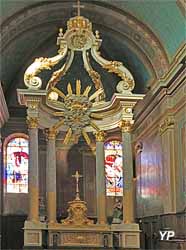 Ma&icirc;tre-autel et son baldaquin