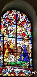 Vitrail de la Nativit&eacute;