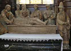 Mise au tombeau (pierre calcaire, XVIe s.)