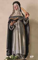 Sainte Catherine de Sienne (bois, XVIe s.)