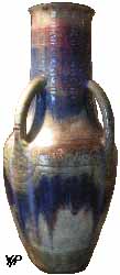 Grand vase d'Auguste Delaherche (doc. Musée de la Poterie)