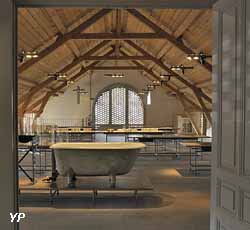 Séchoir de la buanderie du Familistère