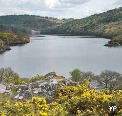 Lac de Guerlédan - site de Trégnanton