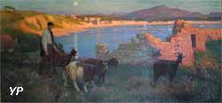 Le chevrier - Vue de la baie de Saint-Jean-de-Luz (Gabriel Deluc, 1908)