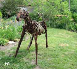 TEM, espace d'art contemporain en milieu rural et son jardin