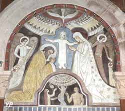 Église Saint-Martin - la Sainte Famille et Adam et Ève