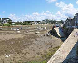 L'Aber Conq à marée basse