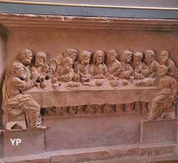 Haut-relief de la Cène