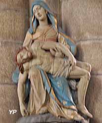 Piéta (bois polychrome, XVIIIe siècle)