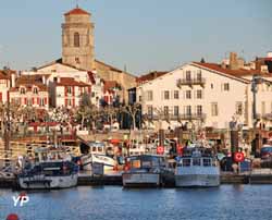 Vue sur le port de Saint-Jean-de-Luz