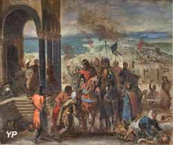 Entrée des Croisés à Constantinople (Eugène Delacroix, 1840)