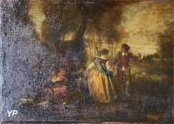 La plaisir pastoral (Jean-Antoine Watteau)