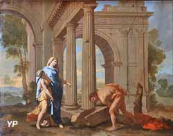 Thésée retrouve l'épée de son père (Nicolas Poussin et Jean Lemaire)