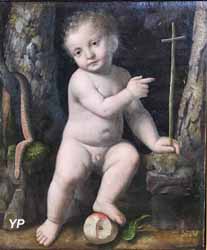 L'enfant Jésus, sauveur du monde (Bernardino Luini) 