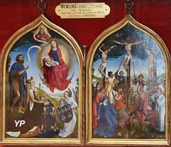 Diptyque à l'usage de Jeanne de France, duchesse de Bourbon (Jean Memling)