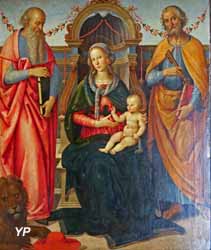 La Vierge glorieuse (Pietro Vannucci, dit il Perugino)
