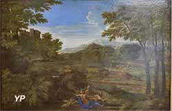 Paysage aux deux Nymphes (Nicolas Poussin, 1659)