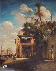 Souvenir de la campagne de Rosette (Prosper Marilhat, 1835)