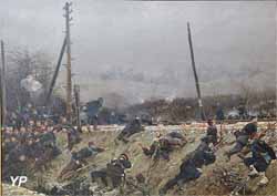 Combat sur la voie ferrée (Alphonse de Neuvile, 1874)