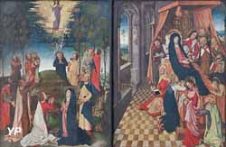 Ascension et mort de la Vierge.