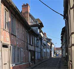 Maisons à pan de bois rue Nicolas Pastour