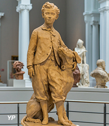 Le Prince impérial avec son chien Néro (Jean-Baptiste Carpeaux)