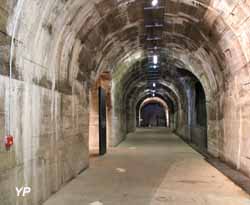Galerie intérieure - ancien tunnel ferroviaire Ida 