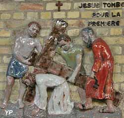 Jésus tombe pour la première fois