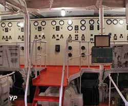 Bateau-feu Sandettié - tableau électrique