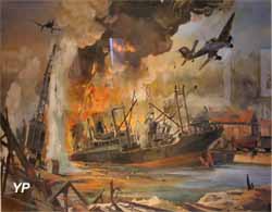 L'attaque du cargo Monique Schiaffino (Roger Chapelet)