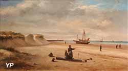 Plage de Malo et vérotières (Georges Vergriete)