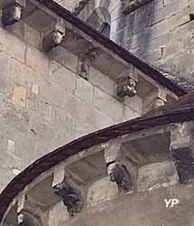 Modillons vers le chevet