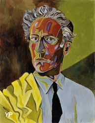 Autoportrait à la veste jaune (Jean Cocteau, Restrospective 2018 - 20 Ans de Regards de Provence)