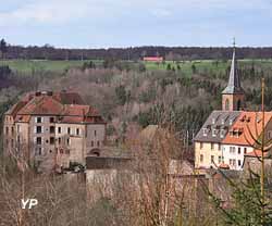 La Petite Pierre vue du jardin des païens Letscher