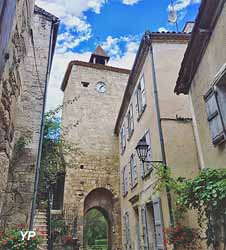 Village circulaire de Fourcès (doc. Office de Tourisme de la Ténarèze)