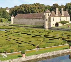 Domaine de Villarceaux - parterre sur l'eau