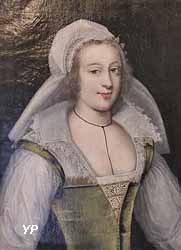 Portrait de femme à la coiffe blanche